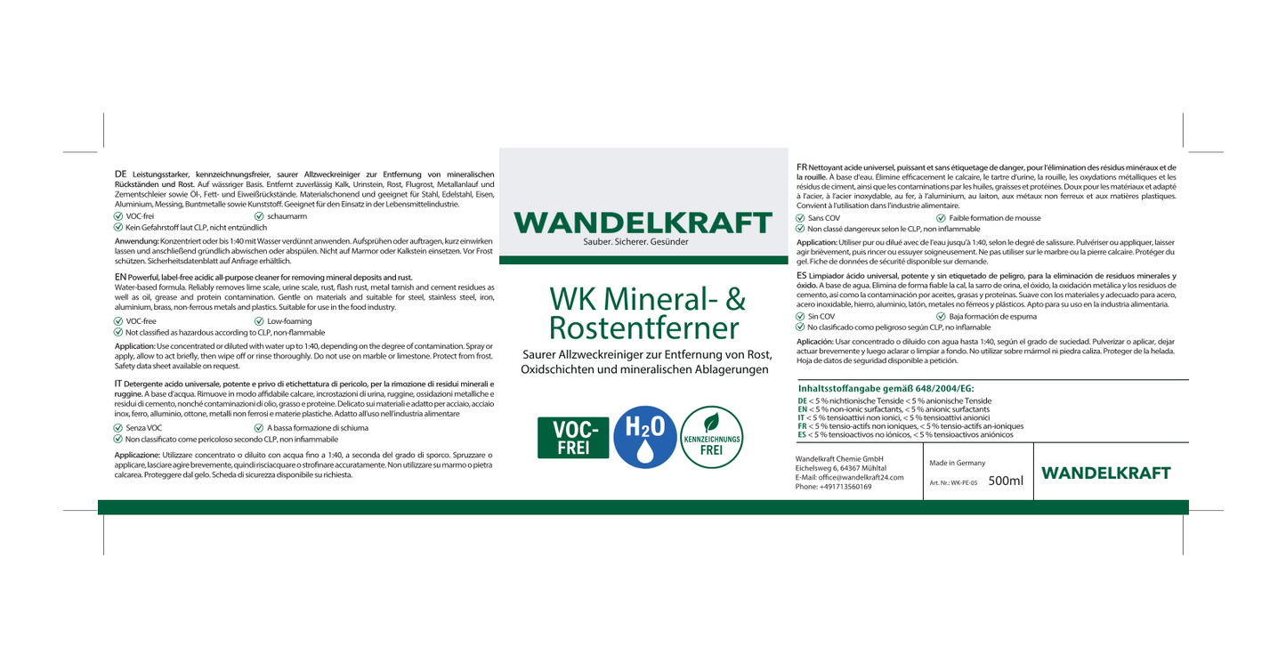 WK Mineral & Rust Remover