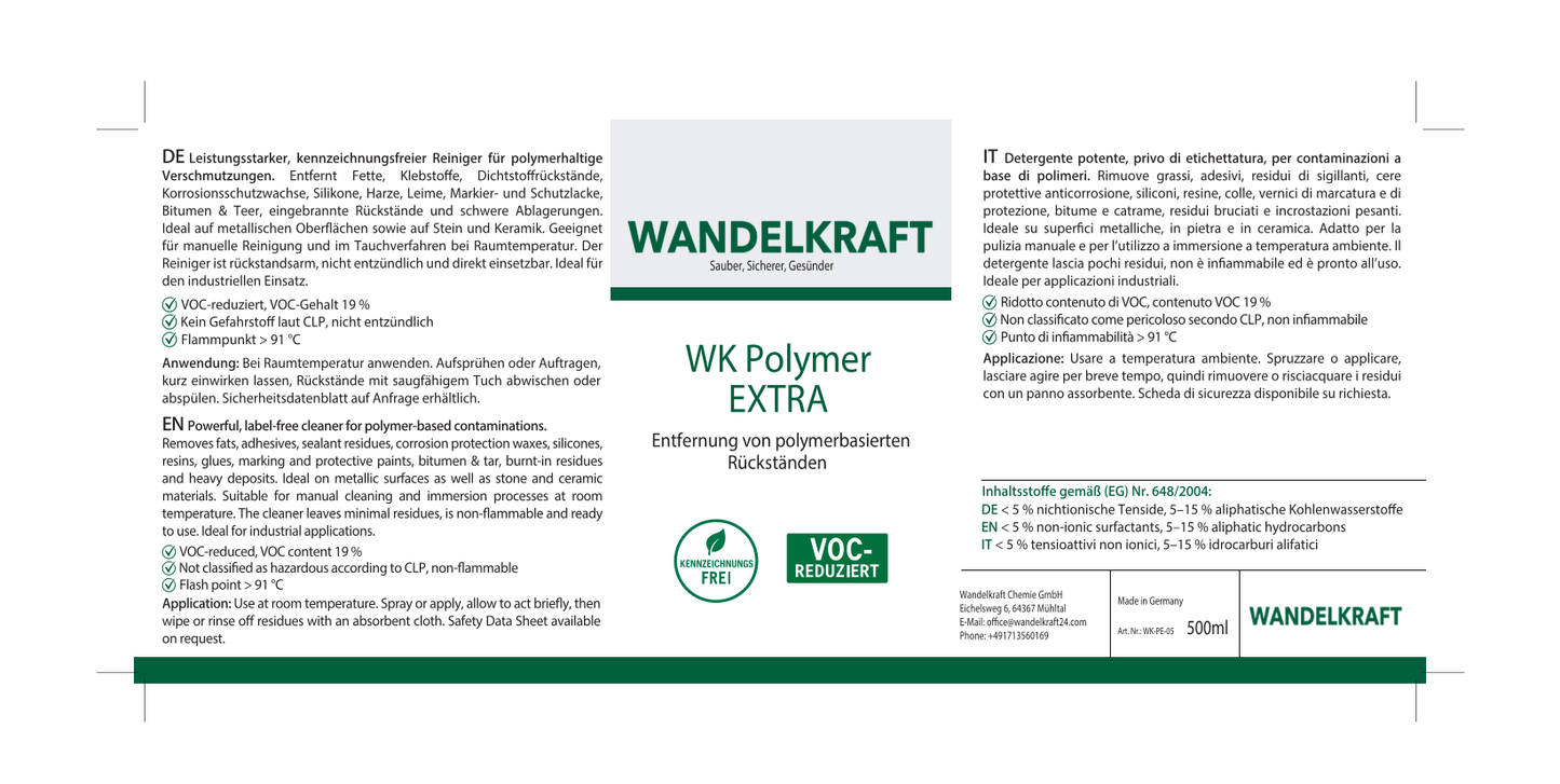WK Polymer EXTRA